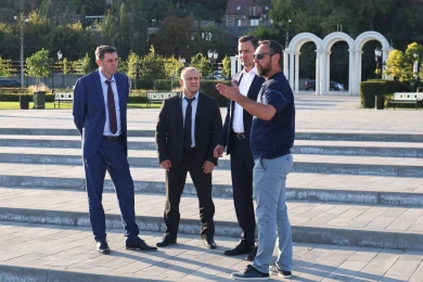Воронежская набережная может стать площадкой для профессиональных волейболистов 