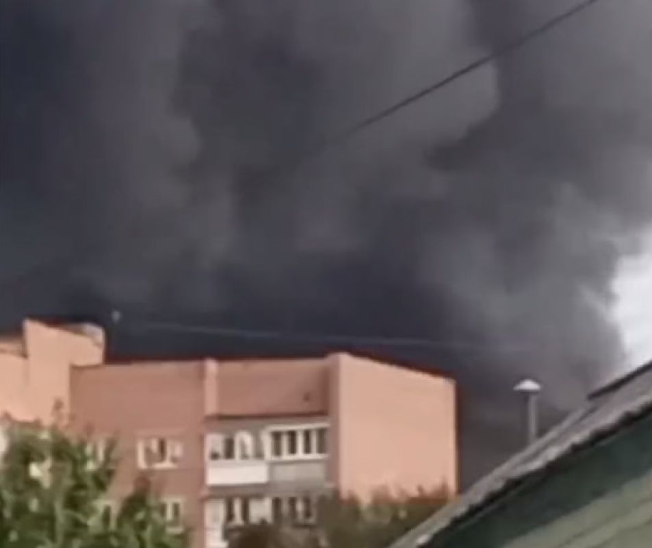 Выяснилось, что&nbsp;полыхает на&nbsp;левом берегу Воронежа