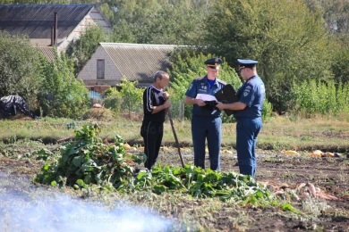 Смотрится с высоты: в Курской области нарушителей особого противопожарного режима выявляют с помощью беспилотников