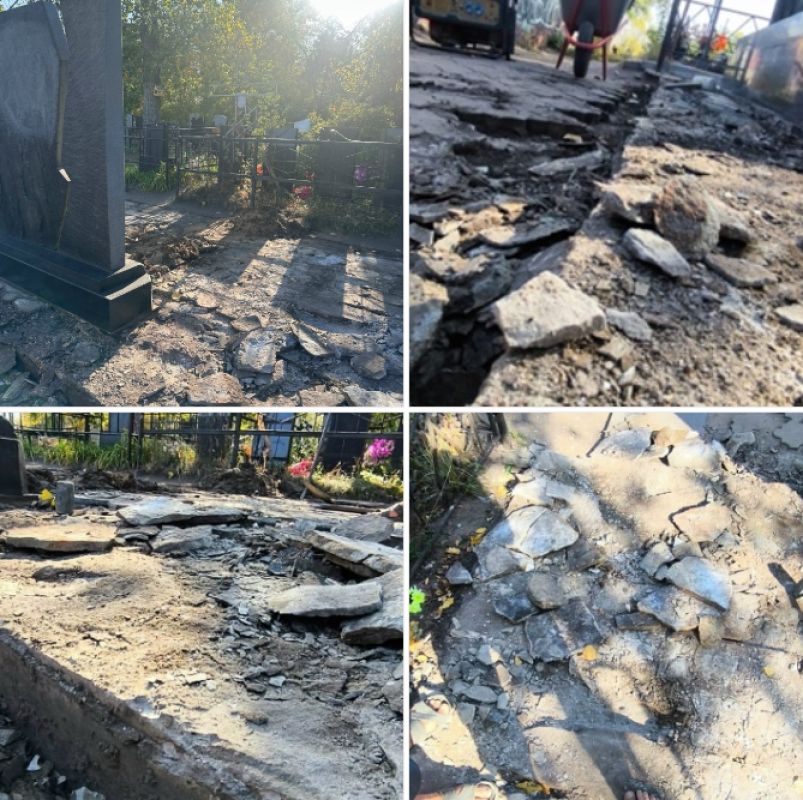 Воронежцам объяснили «погром» на могиле Хоя