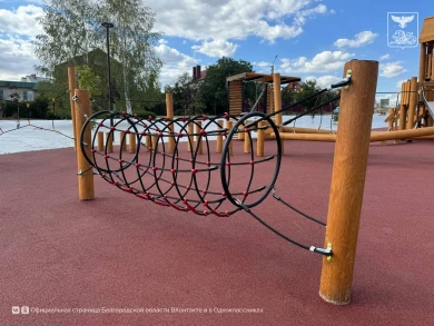 В Губкине Преображенский сквер благоустроен по нацпроекту