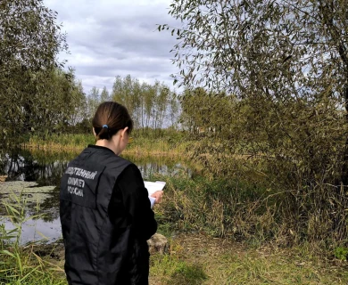 СКР проводит проверку по факту обнаружения тела мужчины в пруду под Тамбовом