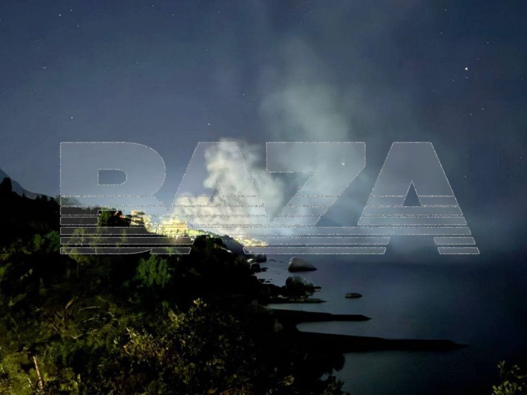 Последствия удара дрона ВСУ по Форосу