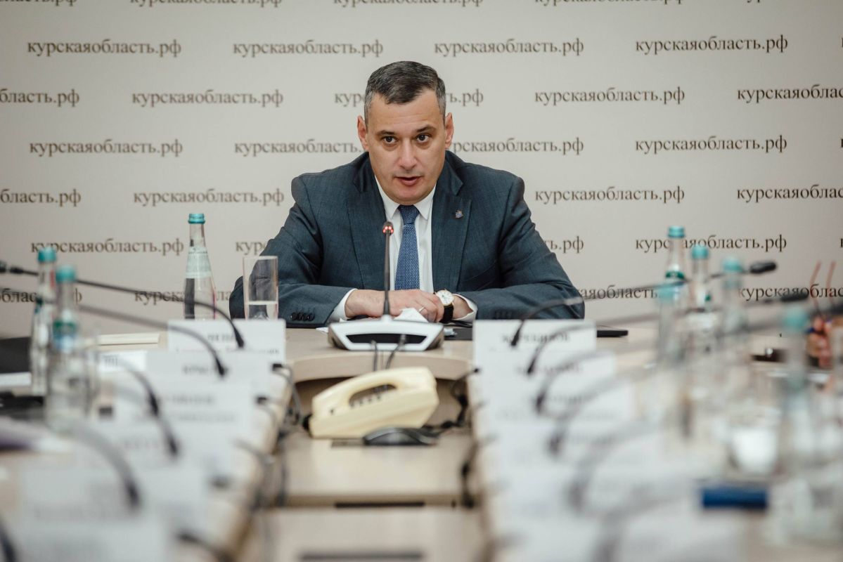 Новоиспеченный курский губернатор Хинштейн приступил к оценке работы правительства региона