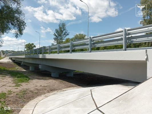Важный мост через реку Короча в Белгородской области открыт после ремонта