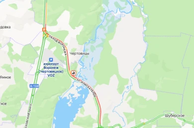 Гигантская 14-километровая пробка образовалась на выезде из Воронеже