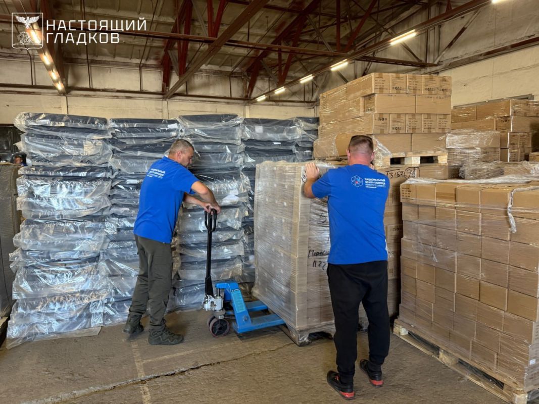 Первая партия гуманитарной помощи с радиаторами поступила в Белгородскую область из Пензы