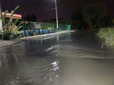 Жители Донецкой улицы в Белгороде в очередной раз столкнулись с подтоплением территории