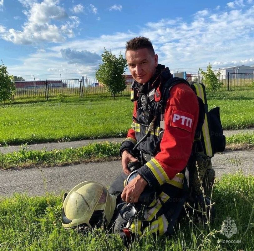 Белгородский пожарный спас людей в Краснодарском крае