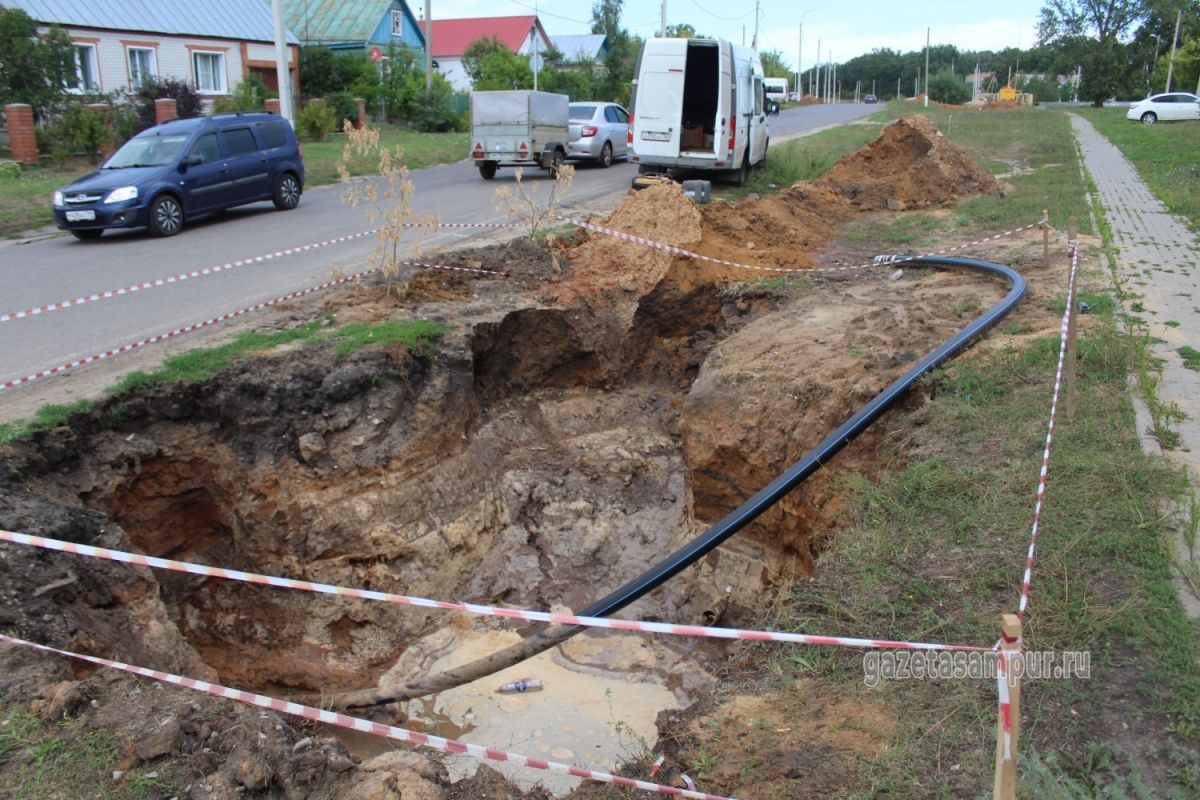 В посёлке Сатинка проложат новый водопровод стоимостью 65 миллионов рублей