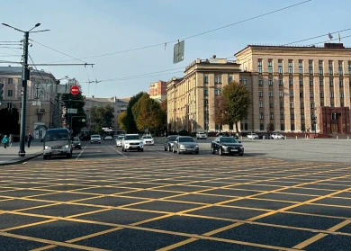 Как не получить штраф в центре Воронежа на новой разметке