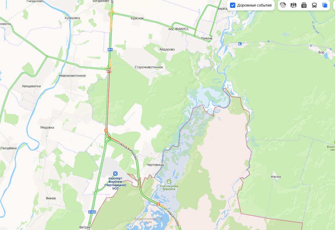 Неимоверная 9-километровая пробка сковала выезд из Воронежа&nbsp;