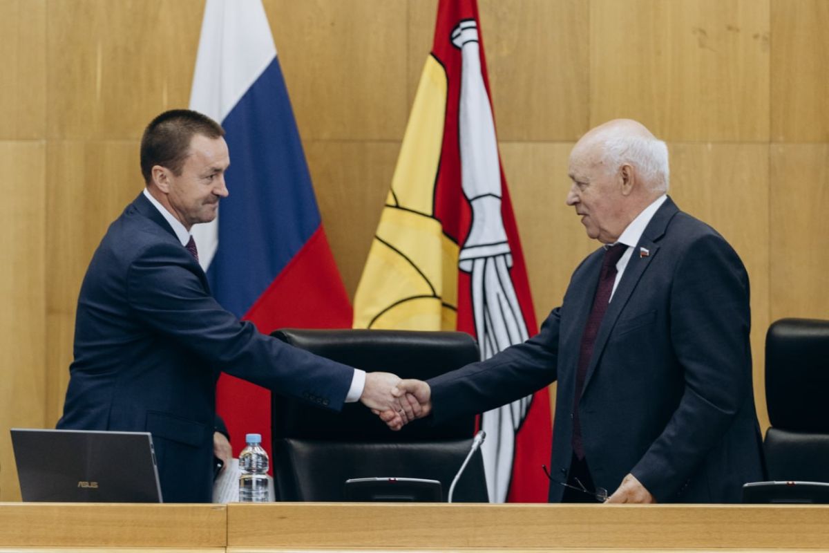 Председателем Воронежской областной Думы VIII созыва стал Юрий Матузов