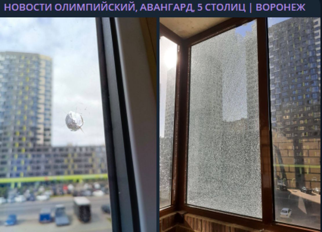 Полиция начала проверку после обстрела многоэтажек в Воронеже