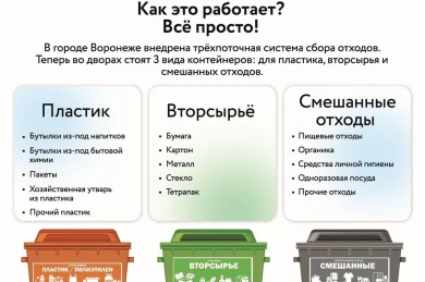 Воронеж шаг за шагом становится всё более экологичным городом 