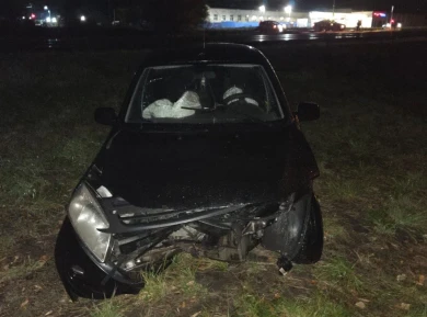 19-летний юноша и женщина пострадали в аварии на воронежском перекрёстке