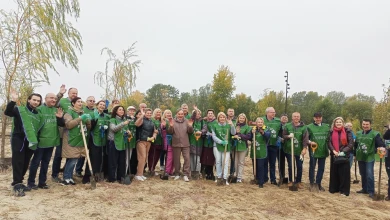 В Воронеже члены Гражданского собрания «ЛИДЕР» заложили новый сквер с арт-объектами
