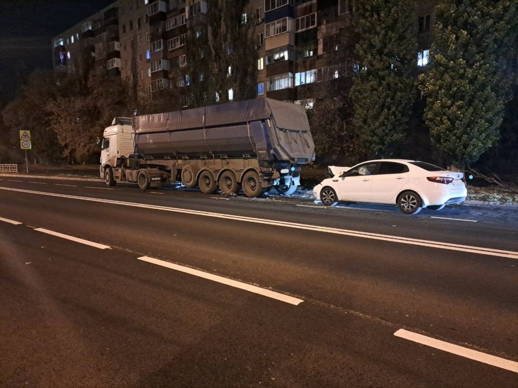 В Липецке ребенок пострадал в ДТП с грузовиком