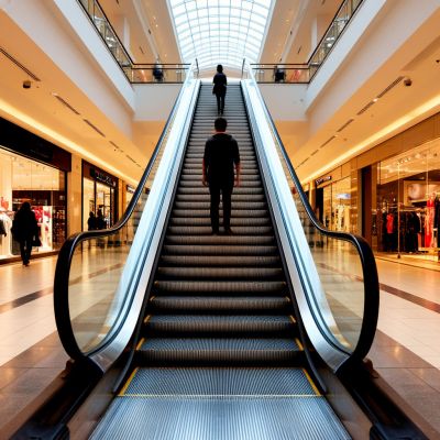 В курском ТЦ 5-летняя девочка упала с эскалатора