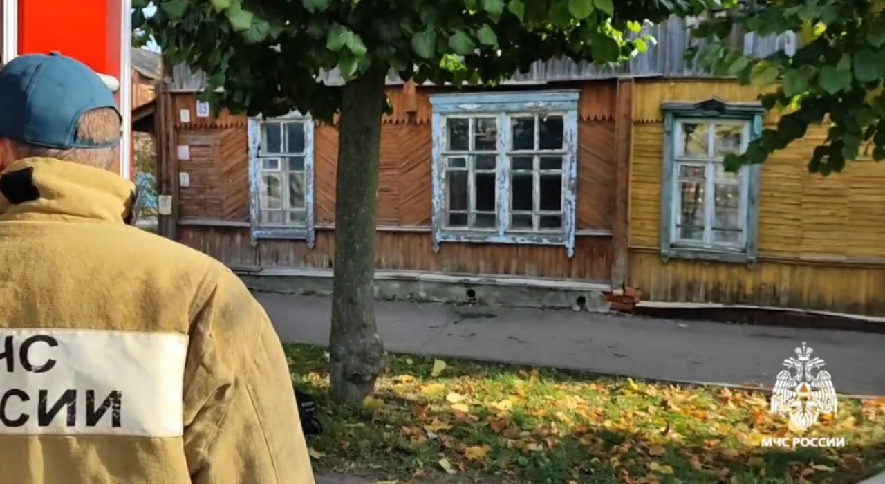 Пожар случился в одной из квартир в Тамбове