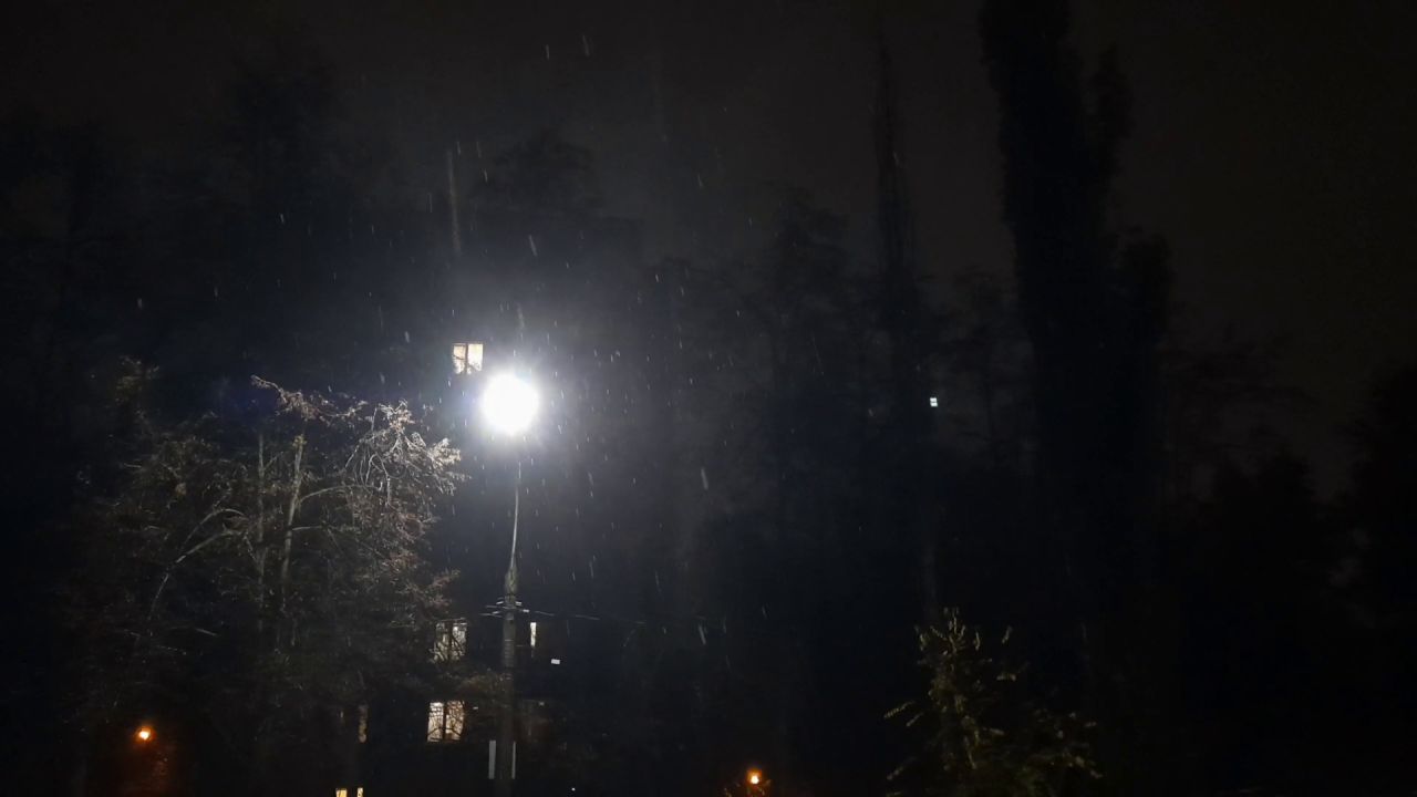 Первый снег пошёл в Воронеже