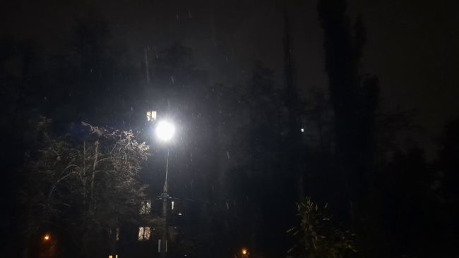 Первый снег пошёл в Воронеже