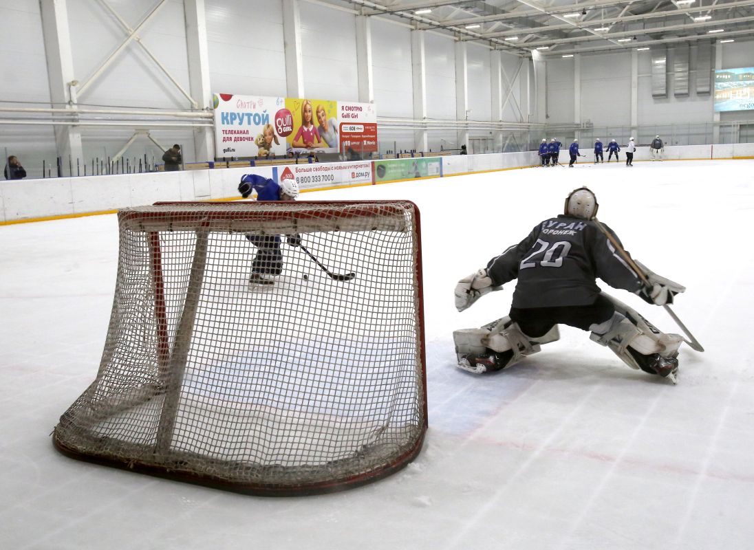 Воронежский «Буран» уступил в&nbsp;упорной борьбе в&nbsp;Воскресенске