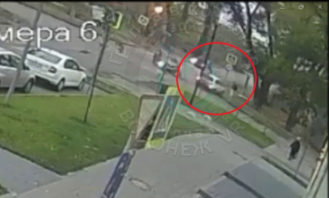 Гибель ребёнка, на которого упал дорожный знак, попала на видео