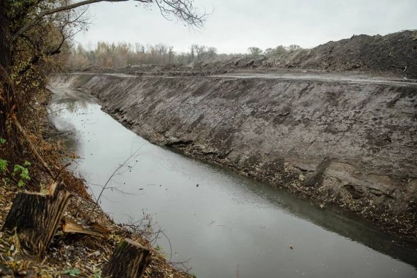Подрядчик по расчистке реки Тускарь в Курской области срывает сроки