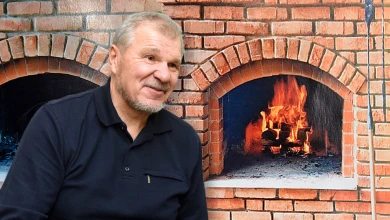 Как воронежец создал престол из мрамора для храма и камин из оникса