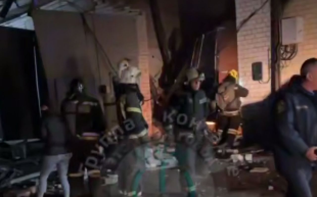 «Там человек внутри». Появилось видео последствий разрушительного взрыва в&nbsp;Воронеже