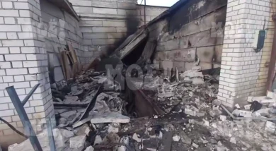 Воронежцам показали, что осталось от гаража после разрушительного взрыва