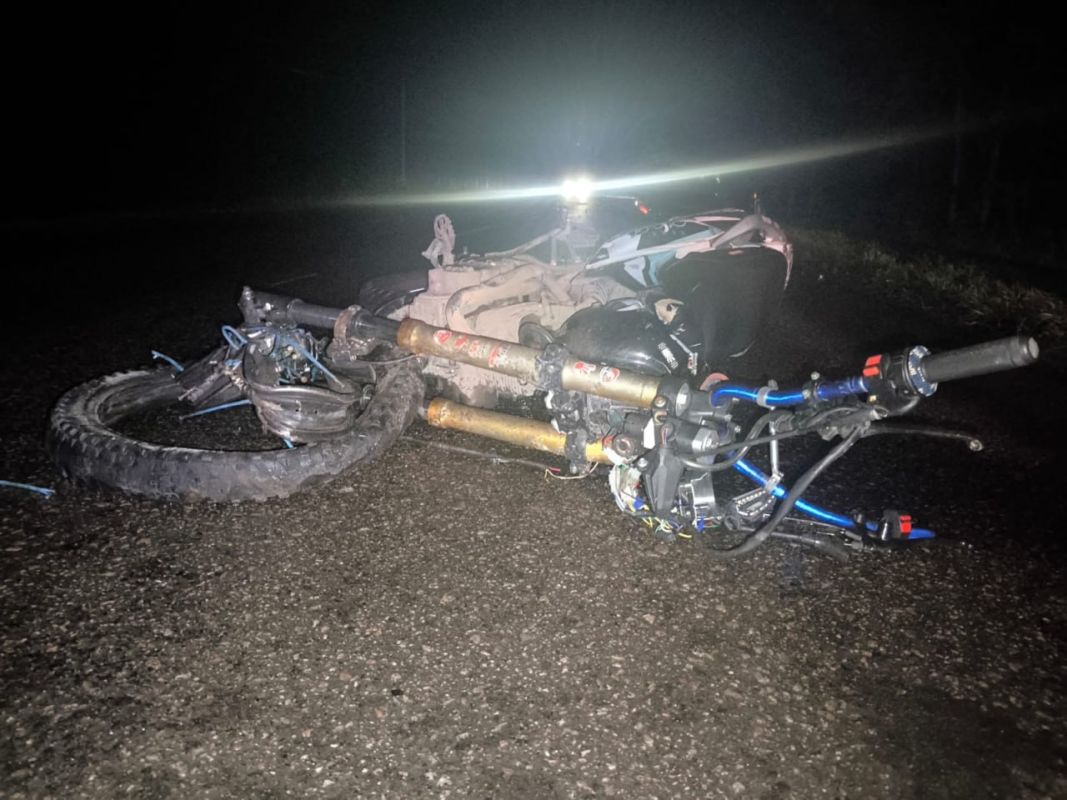 Двое детей ранены в аварии с мотоциклом под Воронежем