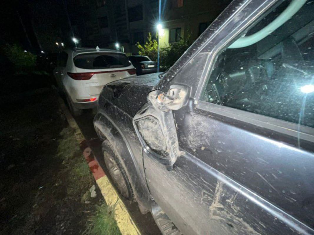 Тамбовчанин изуродовал автомобиль на парковке