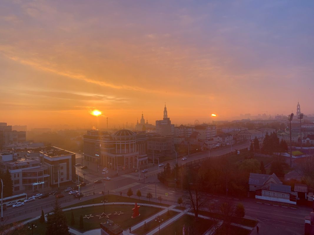 В первый день ноябрьских выходных в Тамбове будет без осадков