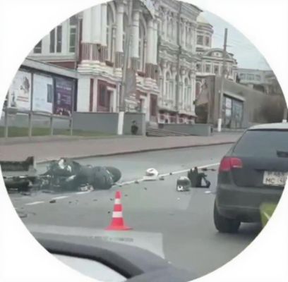 Водитель мотоцикла пострадал в аварии с автомобилем в Курске