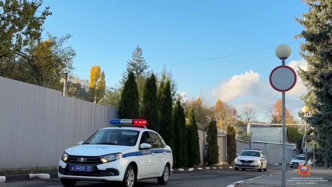 В Белгородской области автоинспекторы остановили «Гранту» выстрелами по колёсам