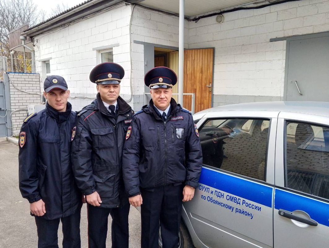 Курские полицейские вытащили из трясины заблудившуюся школьницу