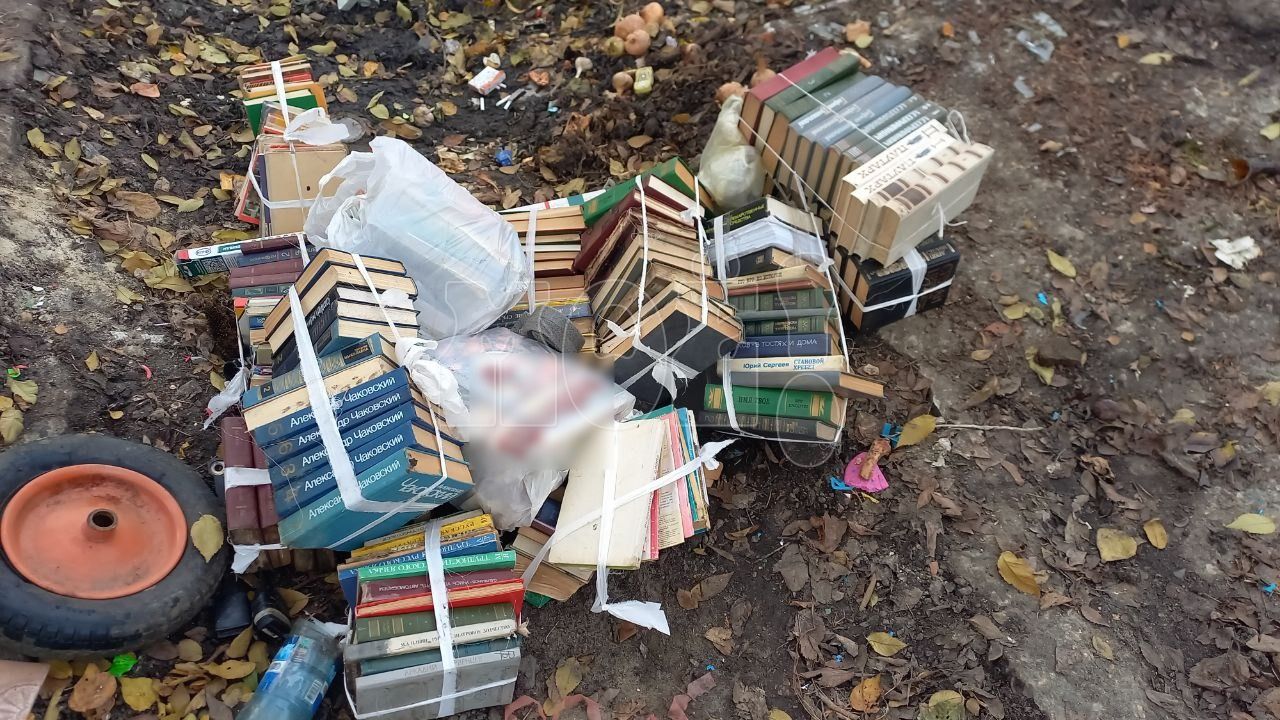 Шокирующую находку у мусорки обнаружили воронежцы&nbsp;