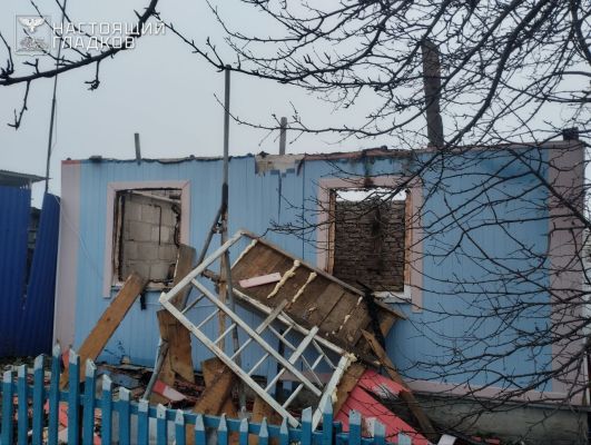 ВСУ разрушили дом в белгородском селе