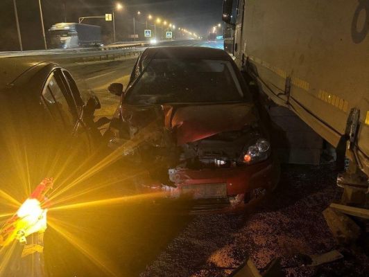 Годовалая девочка и ещё трое детей пострадали в массовом ДТП из-за гороха на трассе
