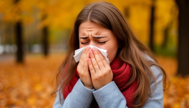 Как уберечься от простуды осенью 