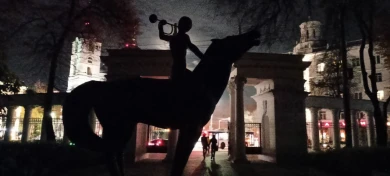 «Страшно заходить!» Популярный парк в Воронеже погрузился во тьму 