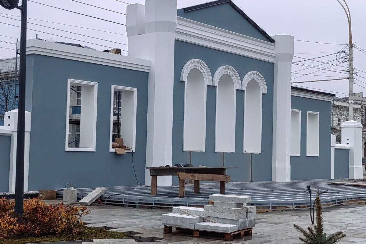 Благоустройство двух скверов завершается в Тамбове