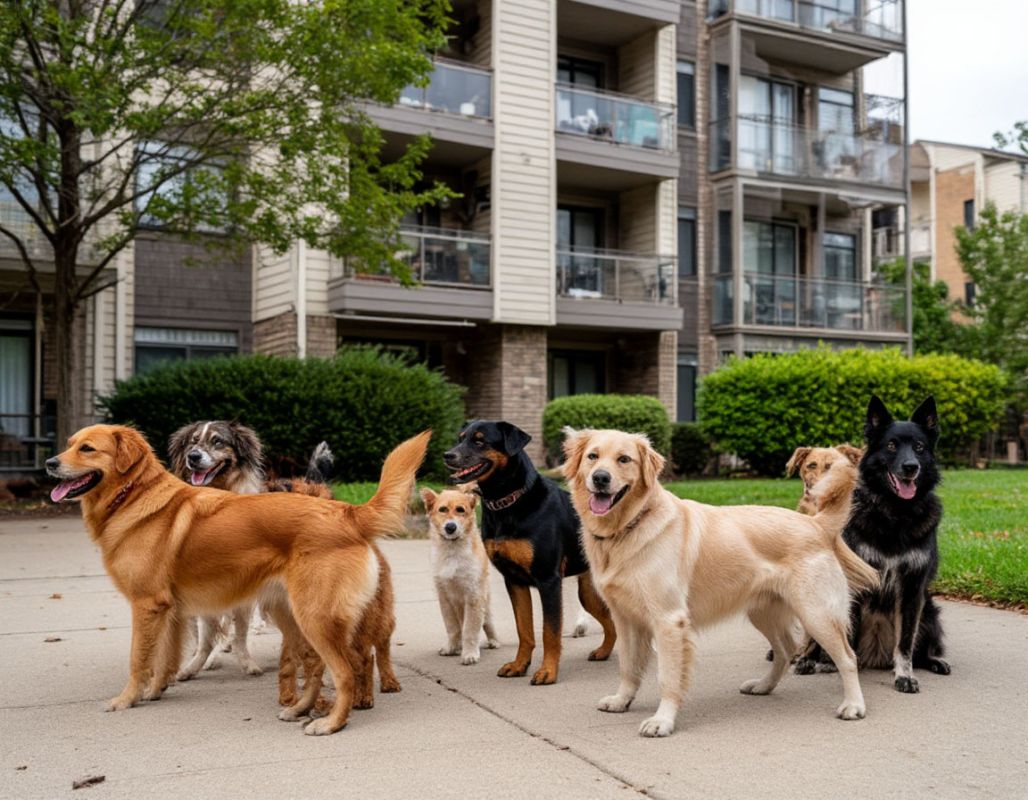 Стая псов терроризирует целый двор в Липецке