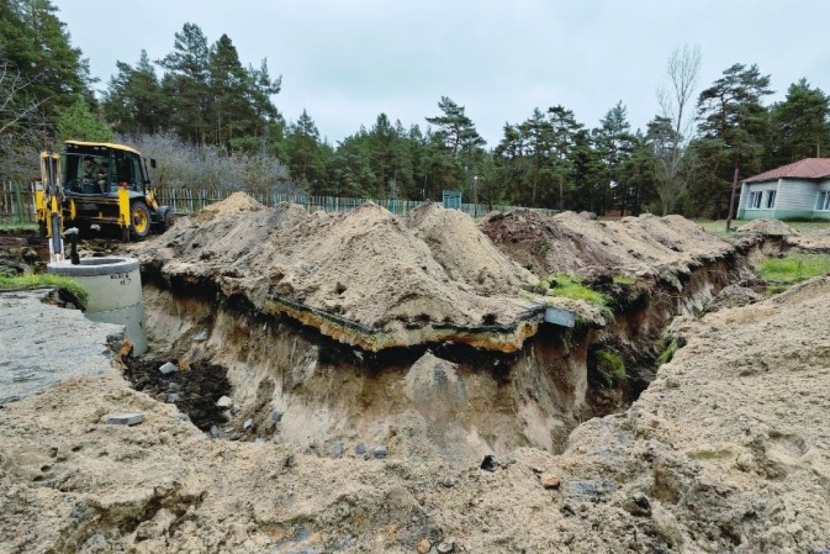 В лагере «Костёр» в Котовске строят два новых корпуса