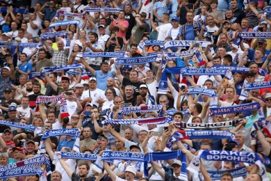 Воронежский «Факел» оштрафовали за поведение болельщиков