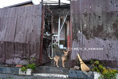 Коммунальные службы до сих пор устраняют последствия вчерашней атаки дронов на Белгород