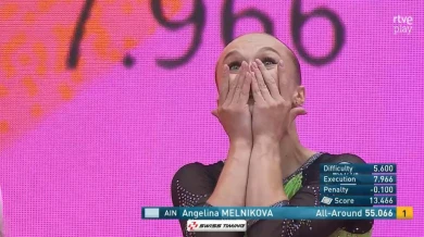 «Это один из ярчайших моментов карьеры». Что довело до слёз воронежскую гимнастку Мельникову