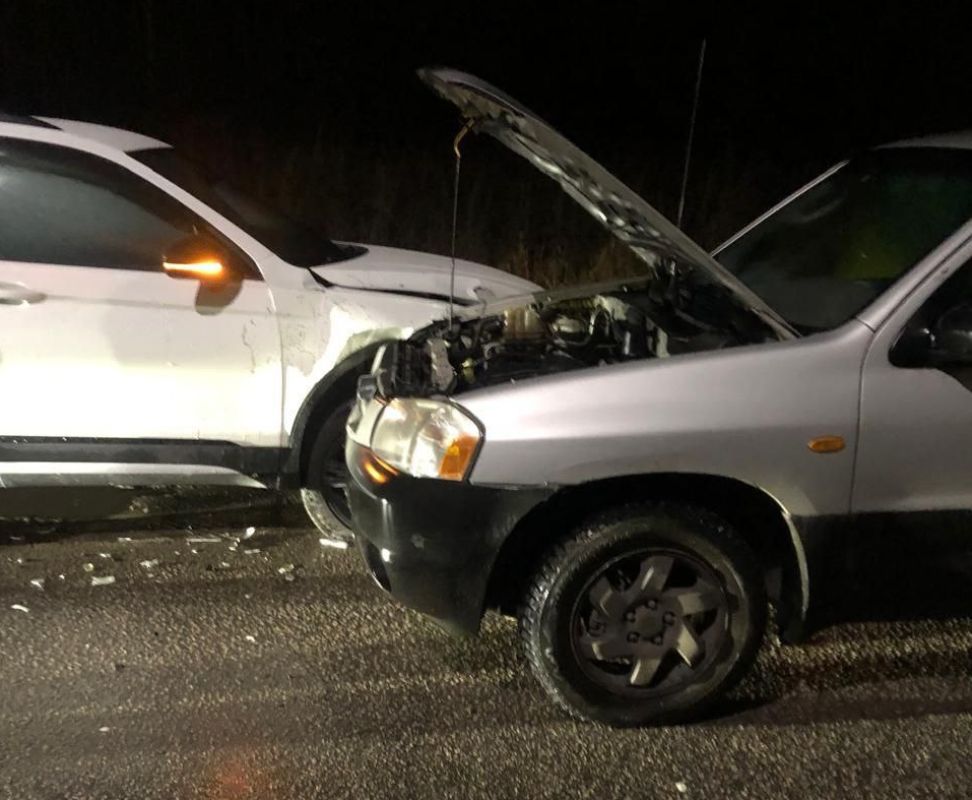 Иномарка сбила пешехода и&nbsp;устроила массовое ДТП под&nbsp;Воронежем